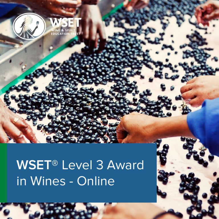 WSET Level 3 in Wines (Online)