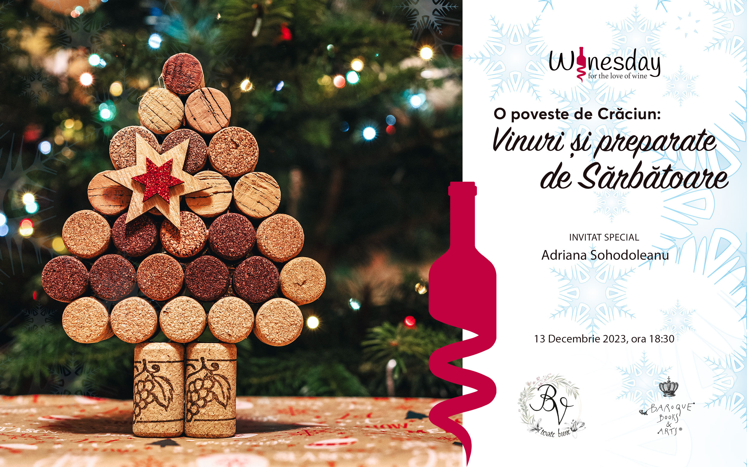 A Christmas story: festive wines and dishes (Bucharest)
