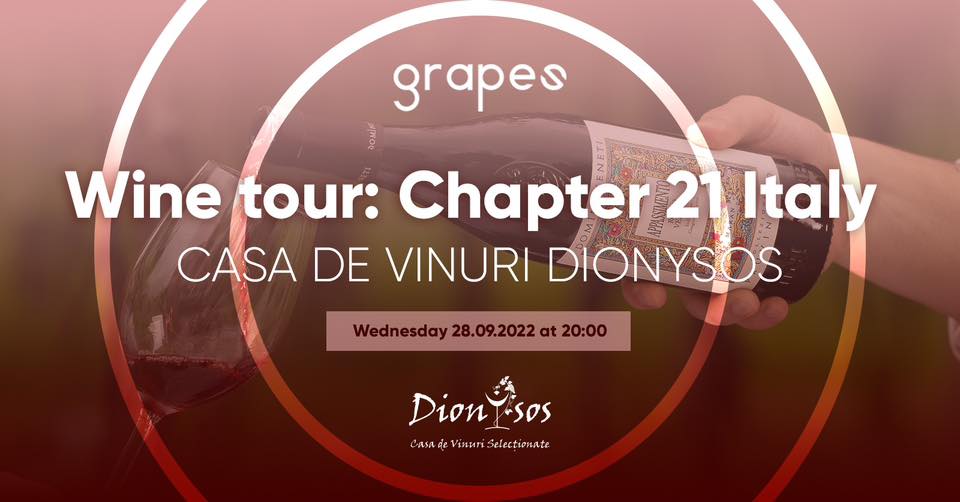 Grapes wine tour | Chapter 21 Italy - Dionysos