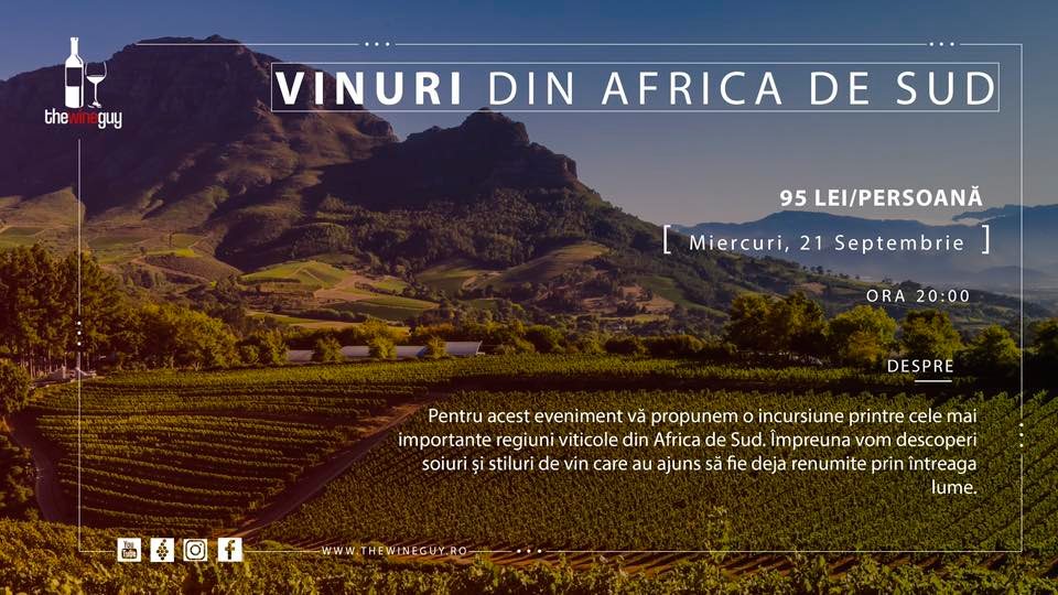 Wines from South Africa (Timisoara)