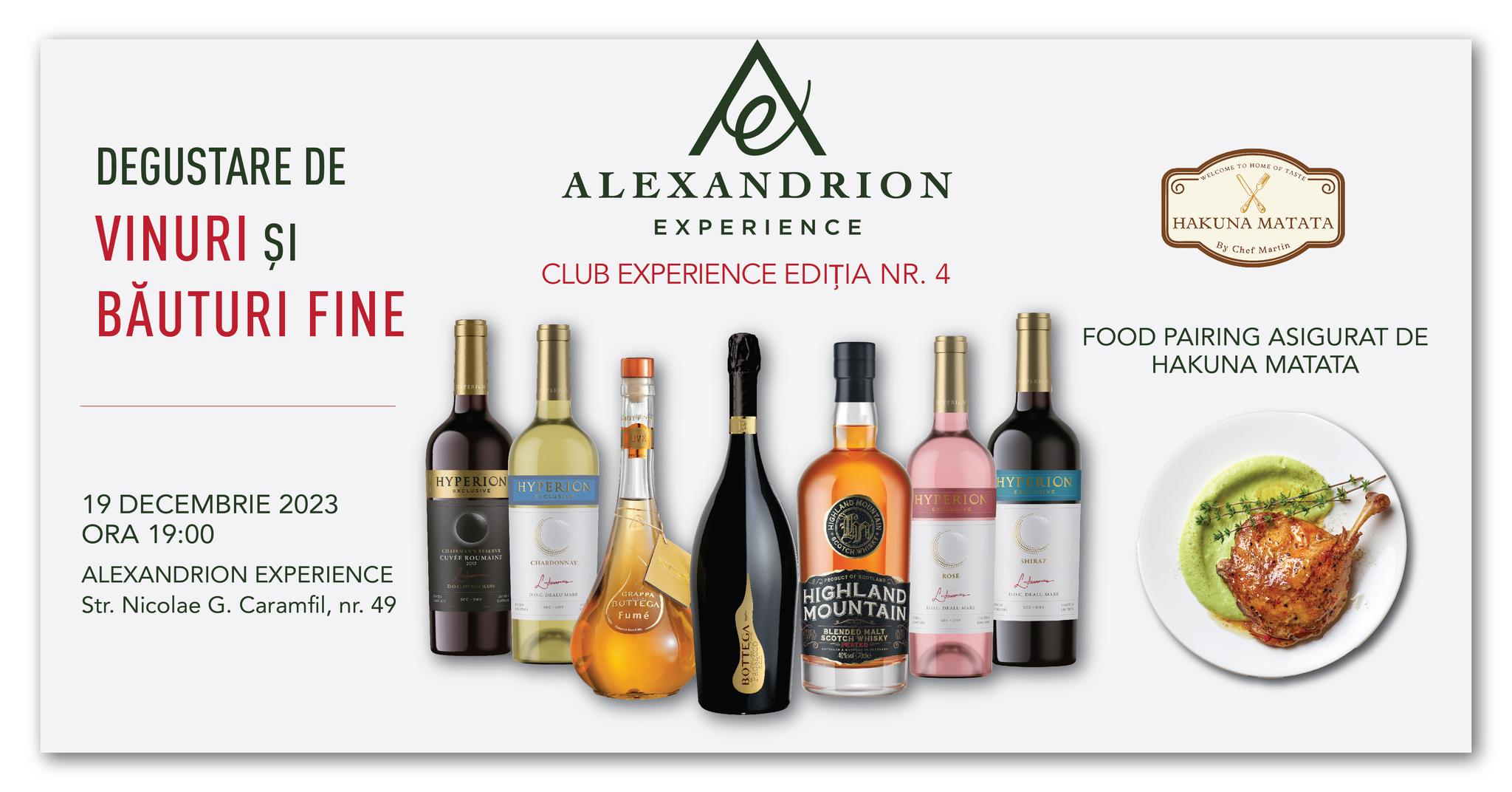 Club Experience IV @ Alexandrion Experience (Bucuresti)