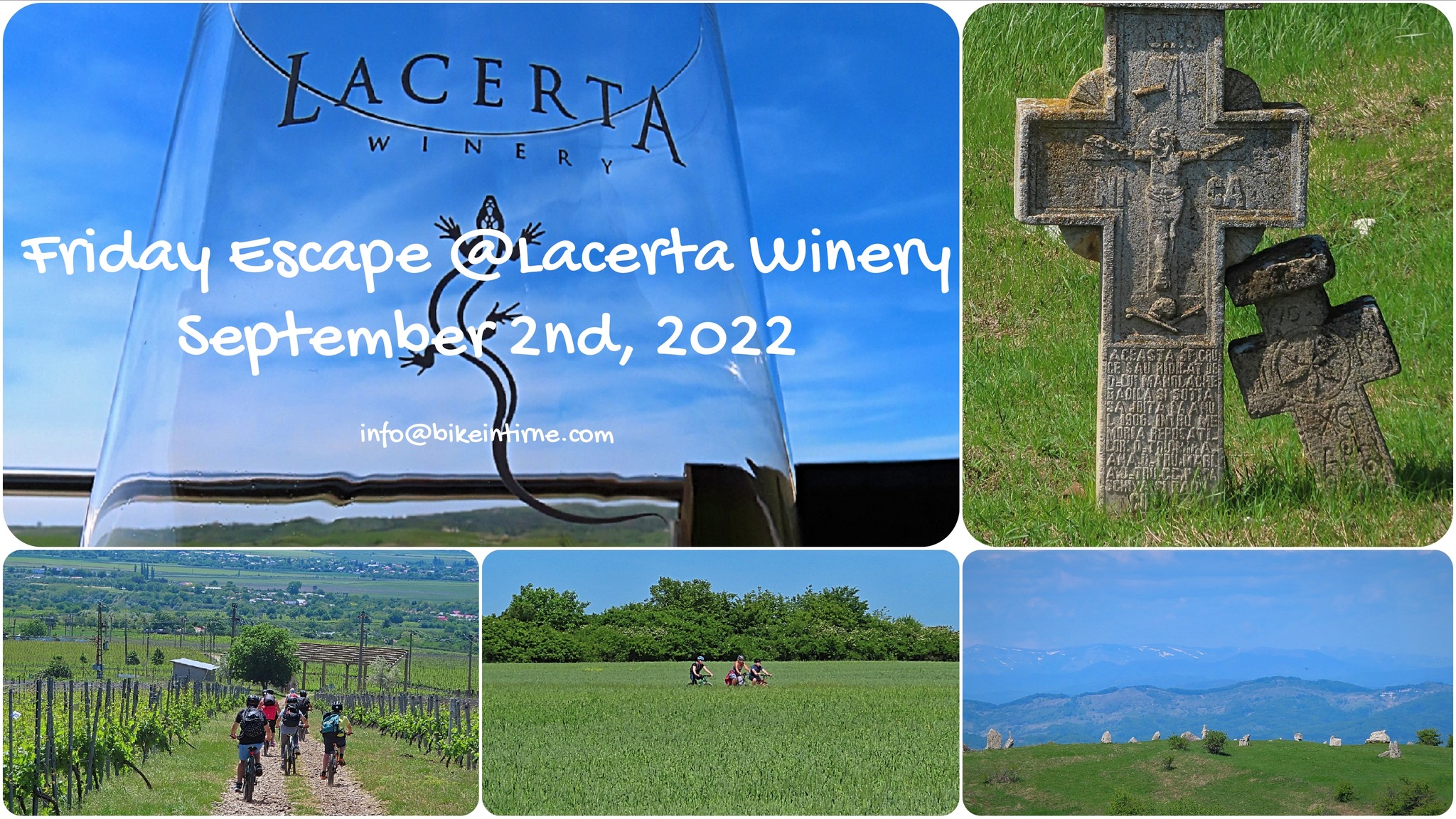 Velodrumul vinului - friday escape Lacerta Winery (Dealu Mare)