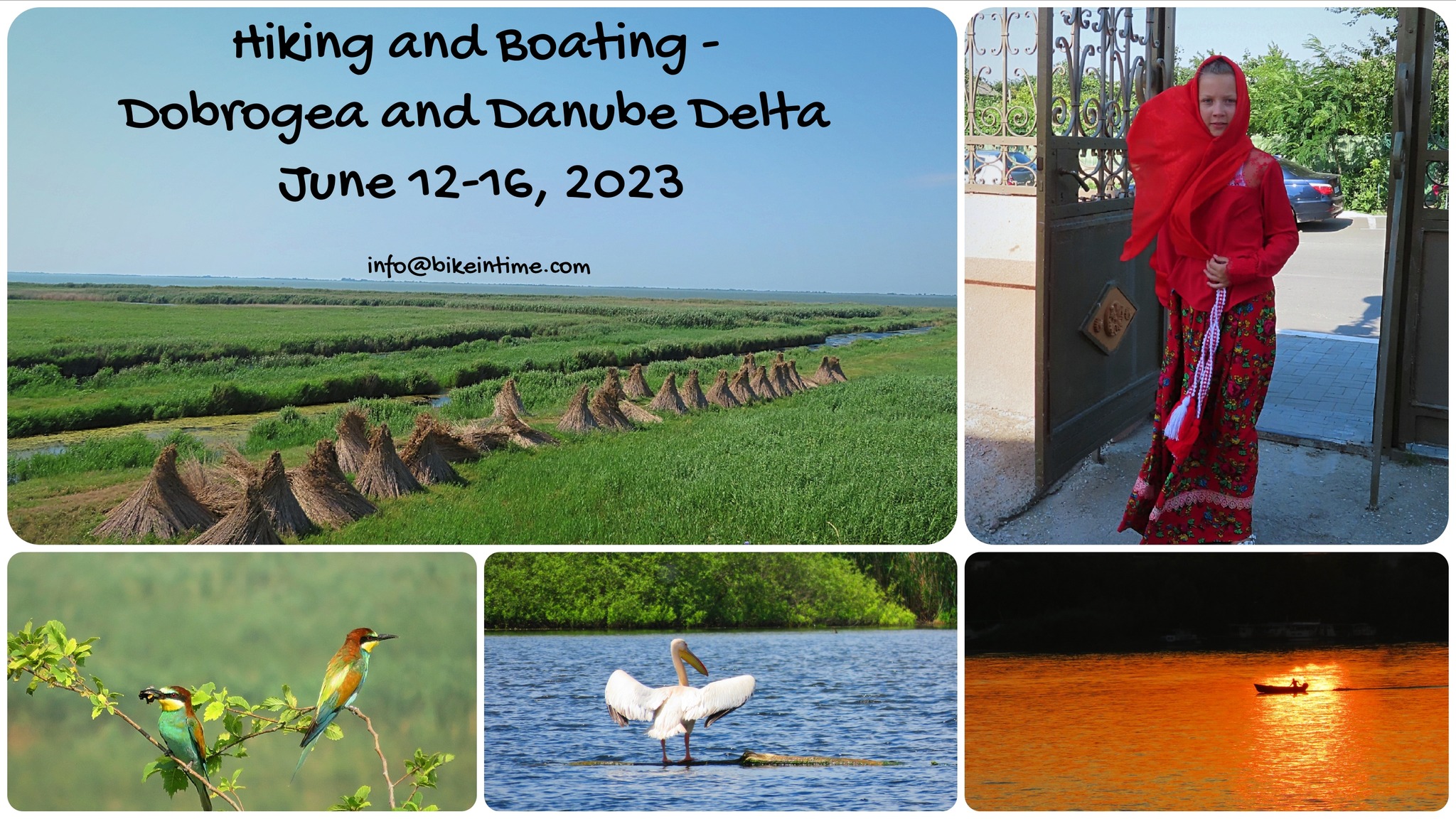 Hiking and Boating - Danube Delta and Dobrogea