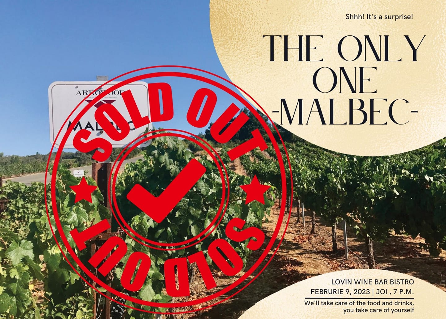 The Magical Grape #2: The only one - Malbec (Bucuresti)