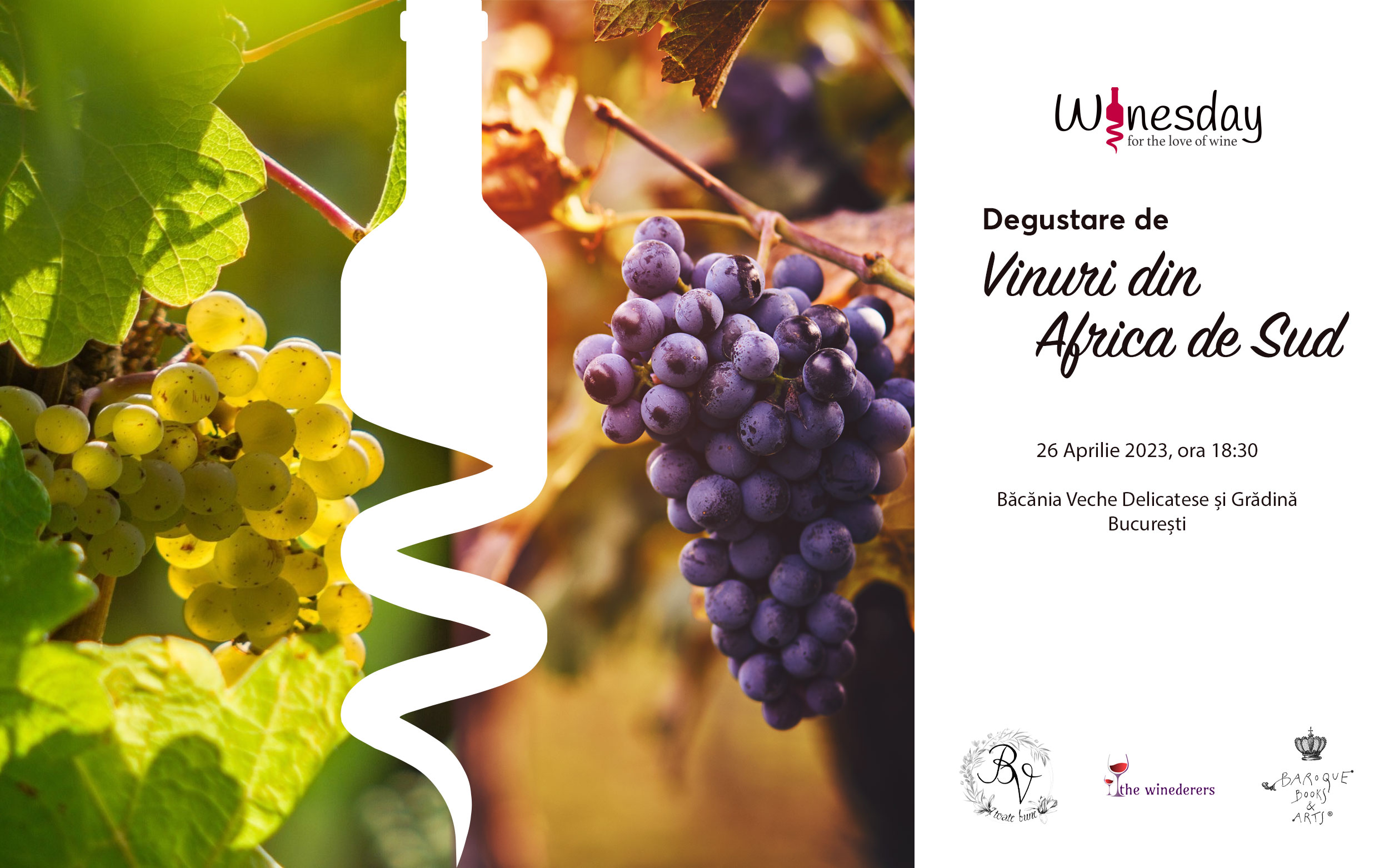 Degustare de vinuri din Africa de Sud (București)