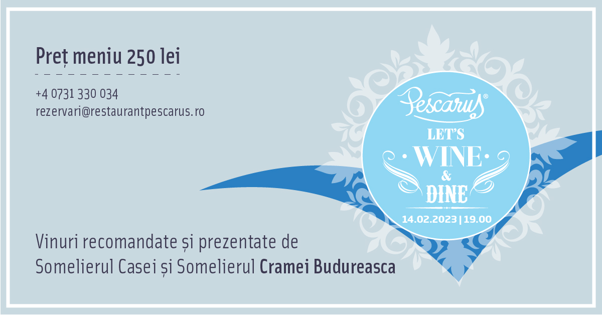 Let’s Wine & Dine - Budureasca Winery  (Bucuresti)